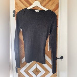 NWT Another love Sweater Small - glitter edit
